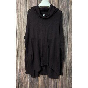 OLD NAVY Maternity Medium Turtleneck Sweater Dark Purple Plum